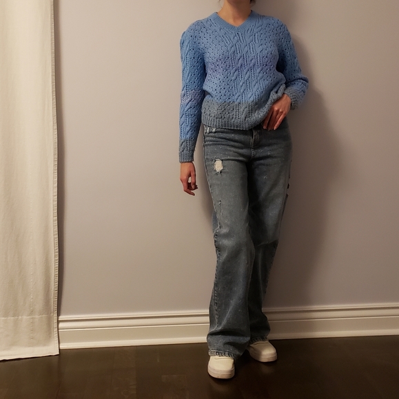 90s Hand-knit Sweater - Picture 4 of 5